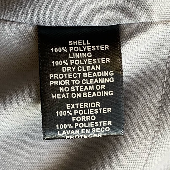 Jessica Howard Dillard’s Beaded Tiered Empire Waist Silver Formal Gown sz 12 - Picture 12 of 16